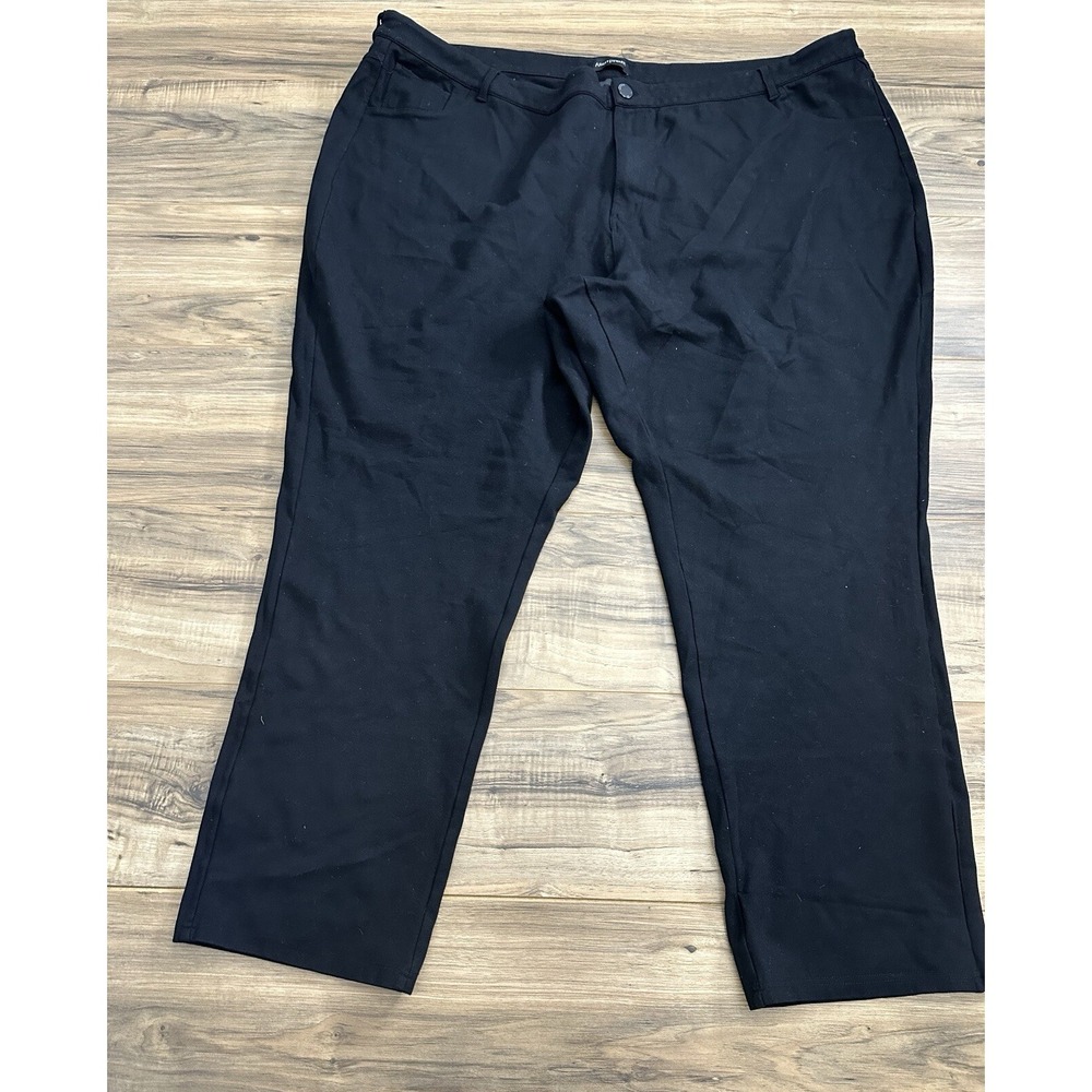 Women's Ashley Stewart Plus Size Pants Size 36‎ Skinny Black